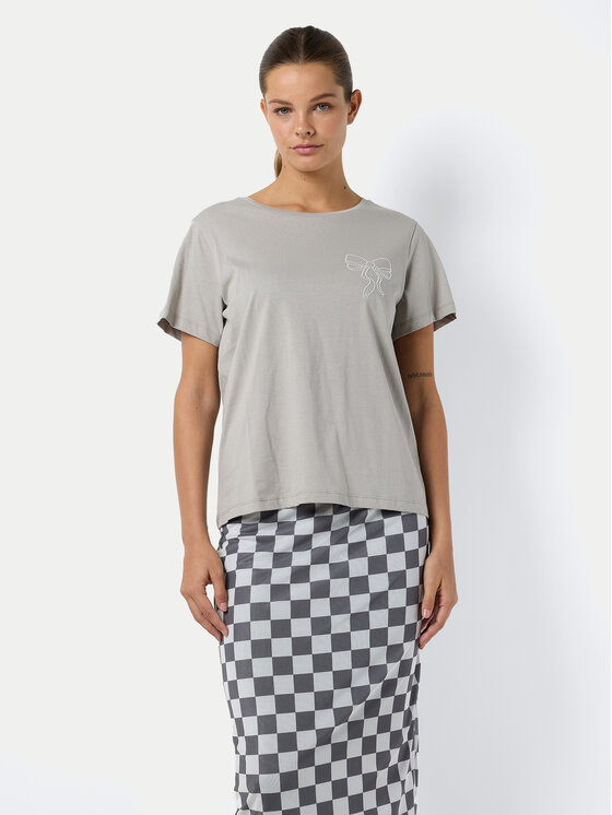 Noisy May Noisy May T-shirt Nate 27032631 Siva Regular Fit
