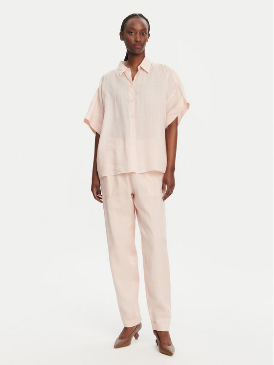 BOSS BOSS Hemd C_Bisenas 50537918 Rosa Oversize
