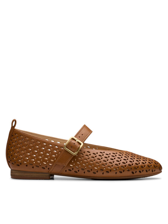 Clarks Clarks Polobotky Fawna Jane 26181228 Hnědá