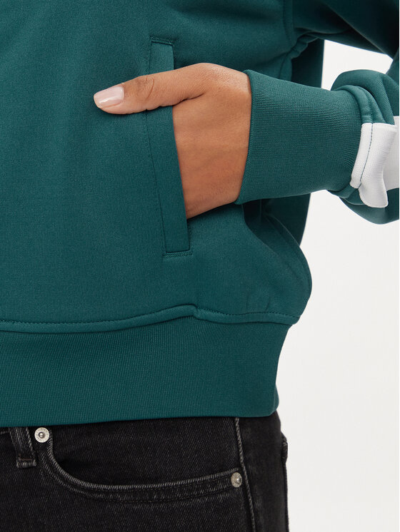 Tommy Jeans Tommy Jeans Felpa Varsity DW0DW17783 Verde Regular Fit