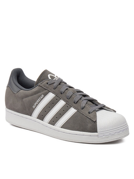 Superstar grey best sale and white