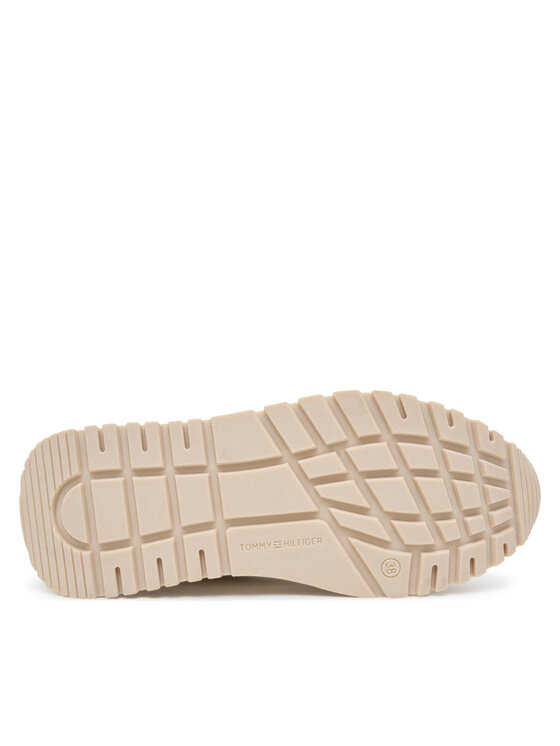 Tommy Hilfiger Tommy Hilfiger Laisvalaikio batai Low Cut Lace-Up T3A9-33996-1355A Balta
