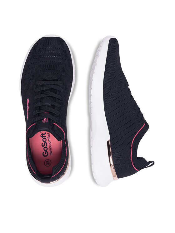 Go Soft Go Soft Sneakersy WP-12 Čierna
