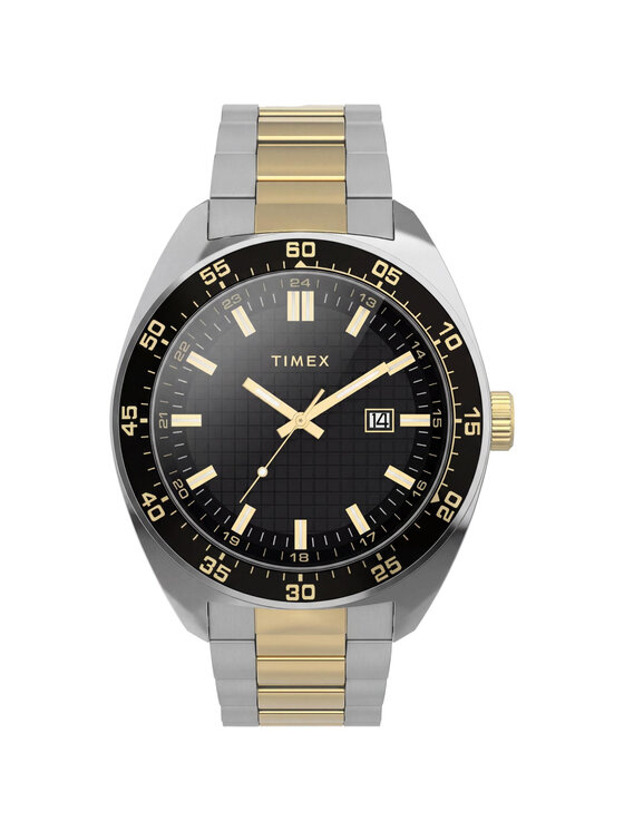 Timex Timex Zegarek TW2Y89100 Srebrny