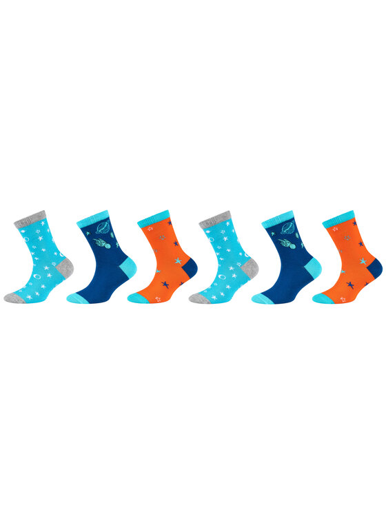Skechers Skechers Calzini corti Skechers 3PPK Boys Casual Patterned Socks Multicolore