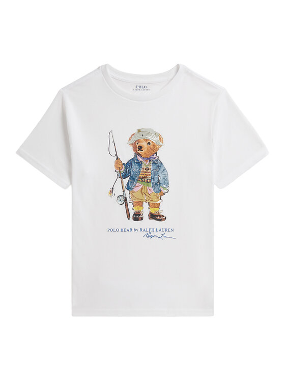 Polo Ralph Lauren Polo Ralph Lauren T-Shirt 323B18890002 Λευκό Regular Fit