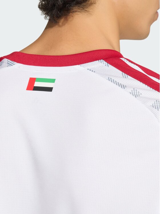 adidas adidas Koszulka techniczna United Arab Emirates 26 Home Jersey Biały Slim Fit