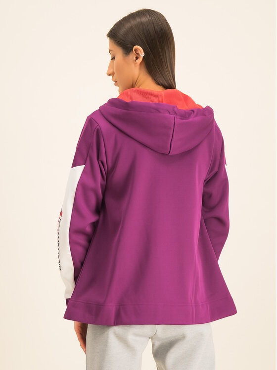 Tommy Sport Tommy Sport Džemperis Dwr Fleece S10S100405 Violetinė Regular Fit