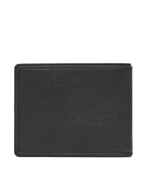 Tommy Hilfiger Tommy Hilfiger Голям мъжки портфейл Th Corp Mini Cc Wallet AM0AM13739 Черен