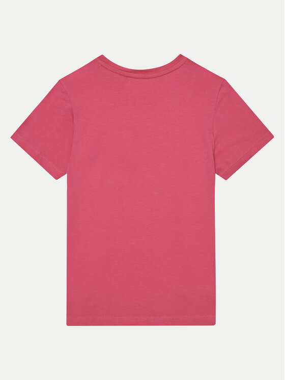 4F 4F T-shirt 4FJWMM00TTSHF1803 Ružičasta Regular Fit