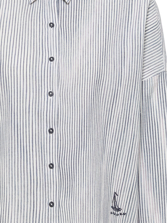 Mustang Mustang Πουκάμισο Ruby 1016577 Μπλε Loose Fit