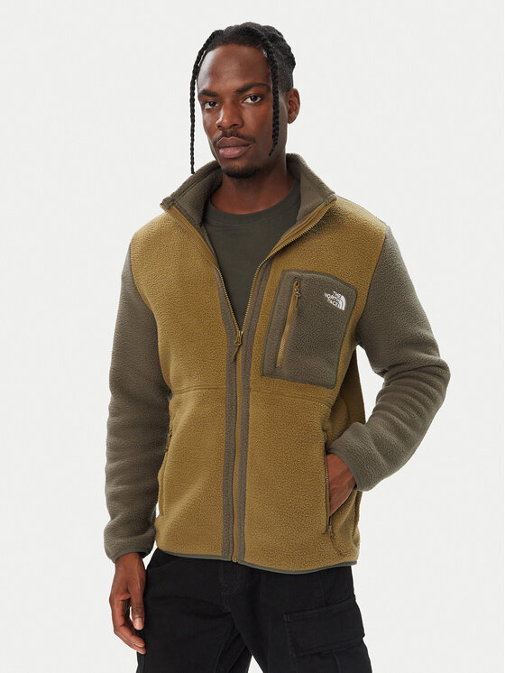 The North Face The North Face Fliso džemperis Yumiori NF0A883R Chaki Regular Fit