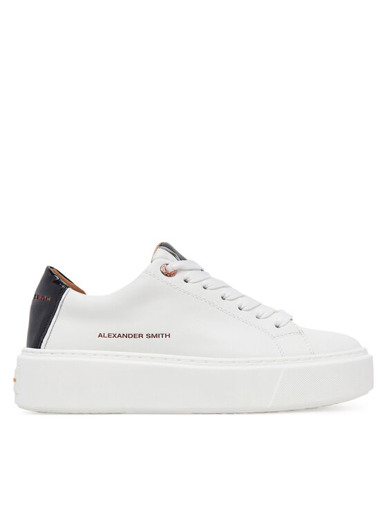 Alexander Smith Sneakersy London ALBBLHW 8402 Biela