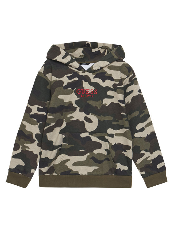 Guess Guess Džemperis L5YQ05 KA6R4 Chaki Regular Fit
