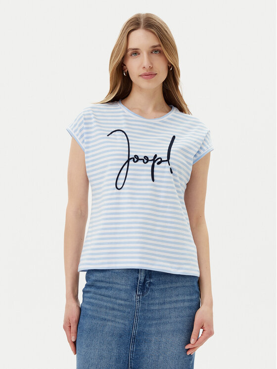 JOOP! JOOP! T-Shirt 58 252JE58Teri 30046240 Světle modrá Regular Fit