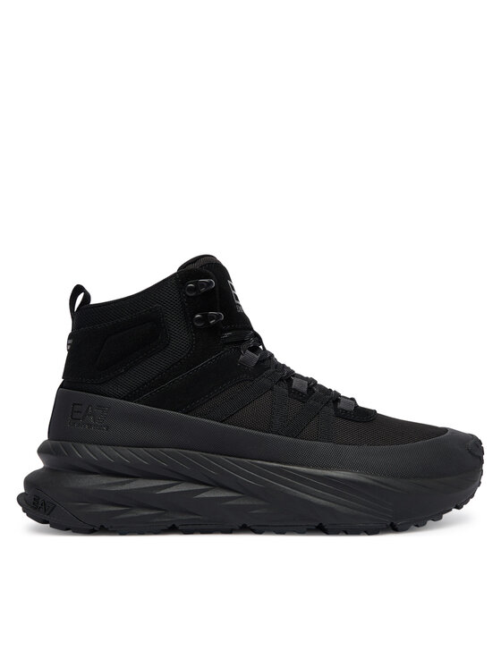 EA7 Emporio Armani EA7 Emporio Armani Sneakersy Stivale 7X000299 AF18450 MZ042 Černá