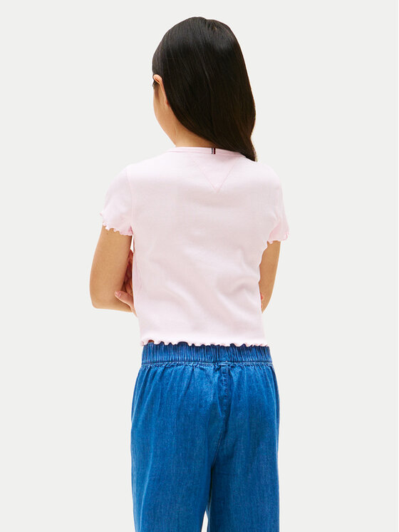 Tommy Hilfiger Tommy Hilfiger Футболка Essential KG0KG08590 Рожевий Regular Fit