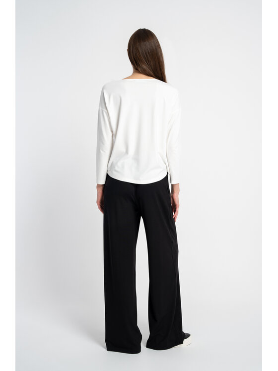 CLICK CLICK Blúzka 10-6866 Biela Regular Fit