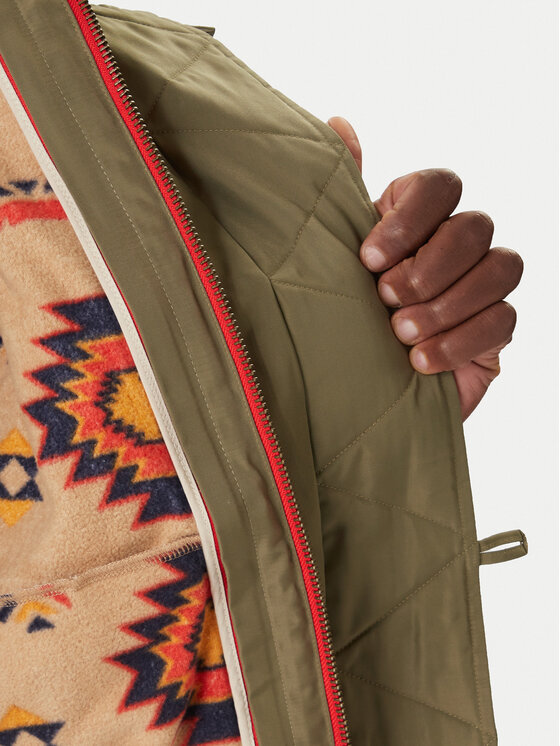 Mustang Mustang Winterjacke Scottsdale 1016900 Grün Regular Fit