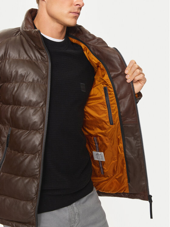 Milestone Milestone Μπουφάν χειμωνιάτικο Callisto 431019 60300 Καφέ Regular Fit