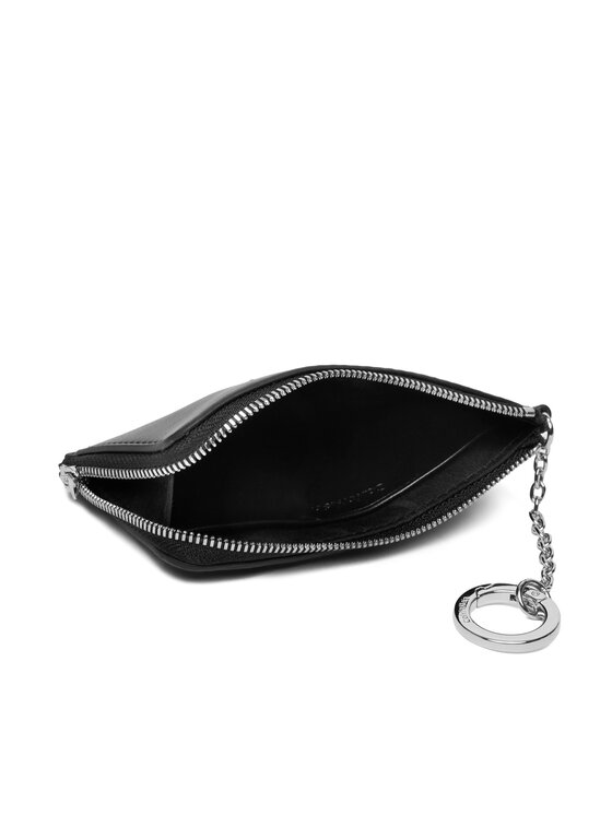 Calvin Klein Calvin Klein Etui na klucze Bold Ck L Zip Cardcase LV04F1280G Czarny