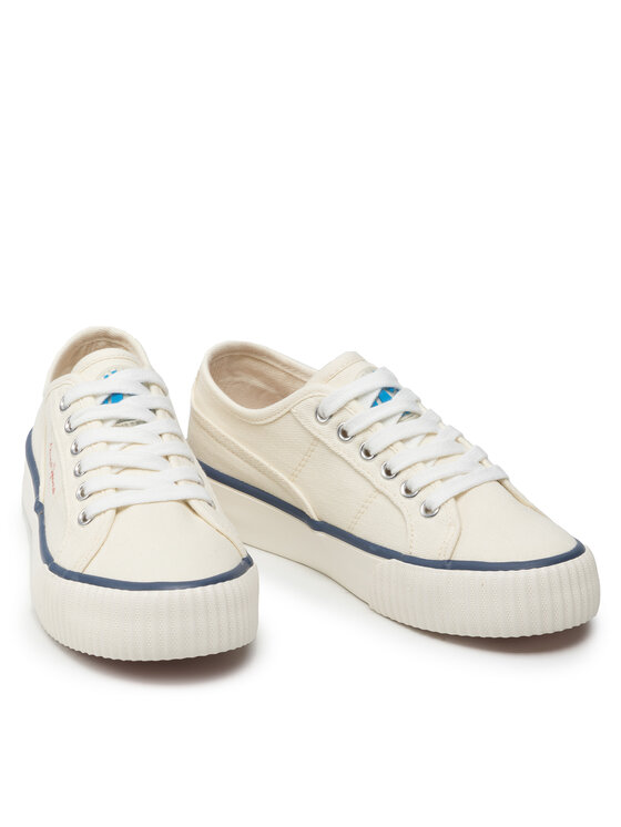 Pepe Jeans Pepe Jeans Tenisice Ottis Platform Girl Bijela