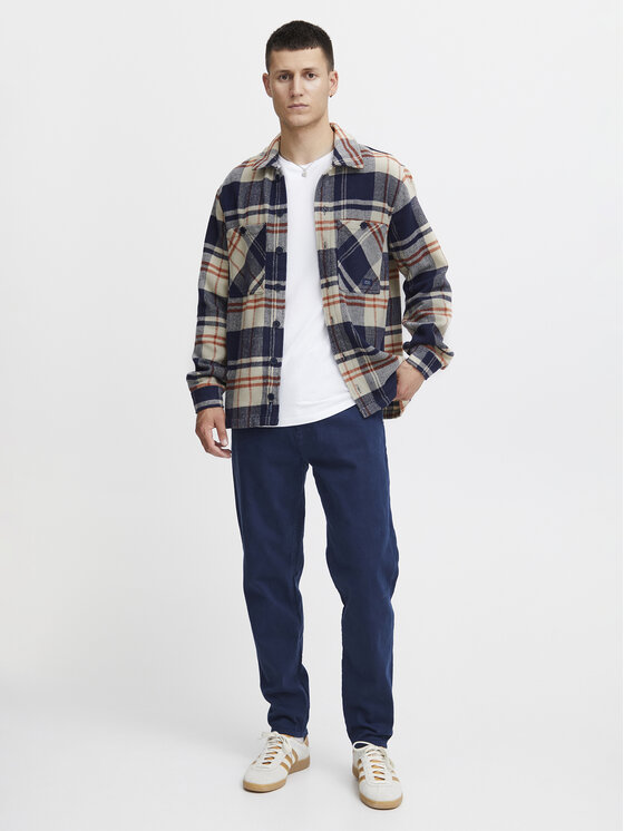 Blend Blend Hemd 20715931 Dunkelblau Regular Fit