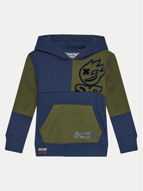 Original Marines Original Marines Majica dugih rukava DDA2620B Tamnoplava Regular Fit
