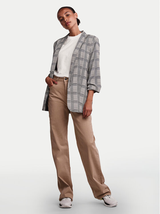 Pieces Pieces Marynarka Bosella 17126850 Czarny Regular Fit