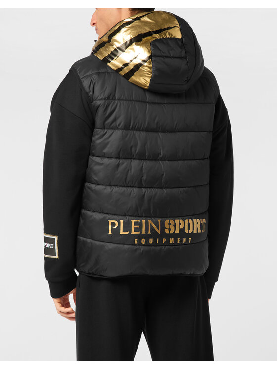 Plein Sport Plein Sport Kamizelka 24091 Czarny Regular Fit