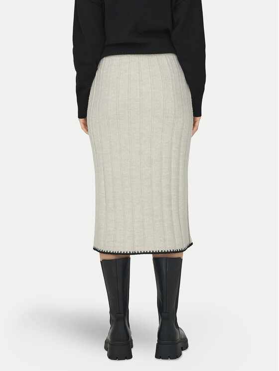 ONLY ONLY Пола тип молив Chick 15330190 Бежов Regular Fit
