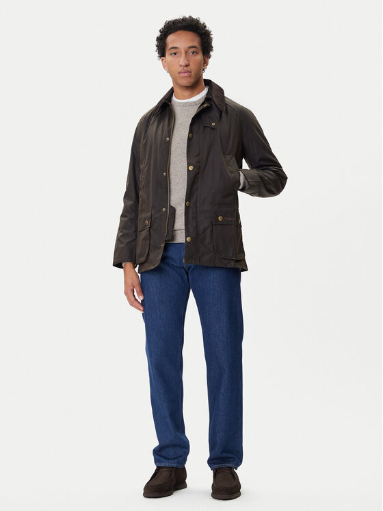 Barbour Barbour Prijelazna jakna Ashby MWX0339OL71 Zelena Regular Fit