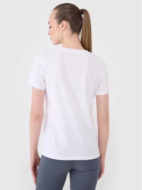 4F 4F Tričko 4FWMM00TTSHF2356-10S Biela Regular Fit