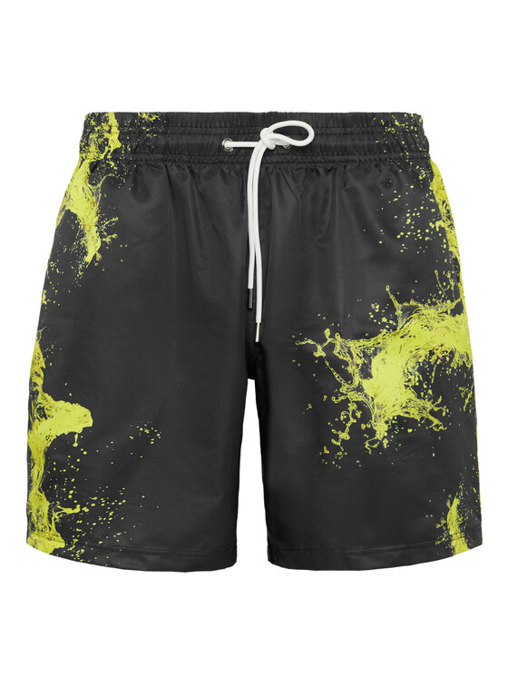 Plein Sport Plein Sport Szorty sportowe 28341 Czarny Jogger Fit