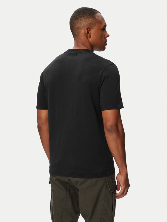 Napapijri Napapijri Tricou S-Bollo SS 3 NP0A8BAF Negru Regular Fit