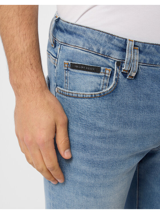 PHILIPP PLEIN PHILIPP PLEIN Jeansy 31243 Modrá Skinny Fit