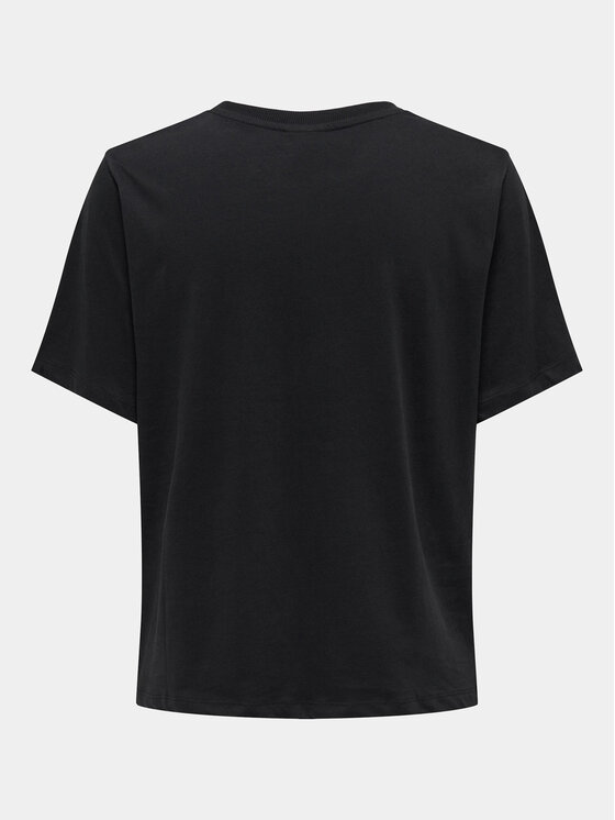 JDY JDY T-krekls Felisa 15300408 Melns Regular Fit