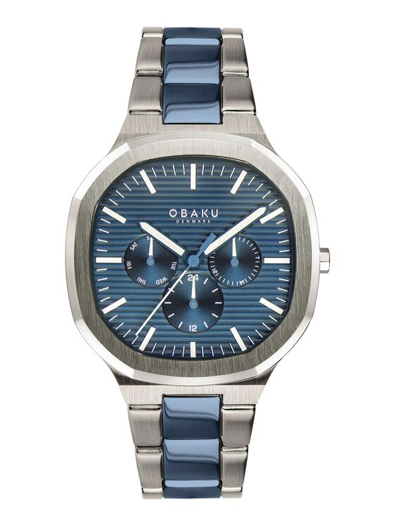 Obaku Obaku Zegarek V275GMCLSK Niebieski