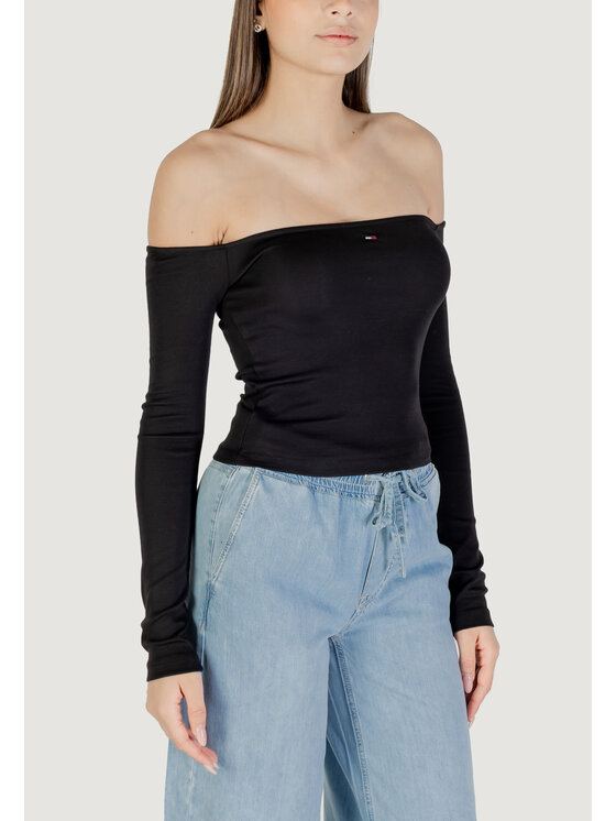 Tommy Jeans Tommy Jeans T-shirt TJW SLIM ESSENTIAL B Nero Slim Fit