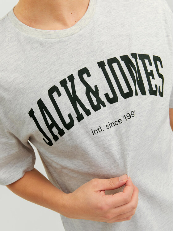Jack&Jones Jack&Jones T-Shirt Josh 12236514 Grau Relaxed Fit