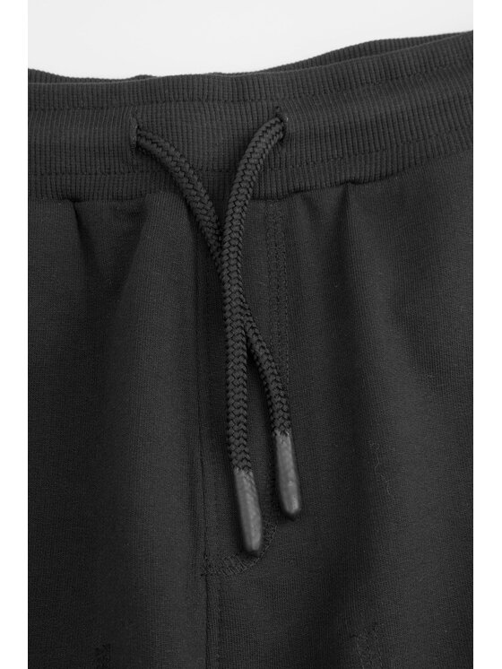 Coccodrillo Coccodrillo Šortky z materiálu WC6120501VBB-021 Černá Regular Fit