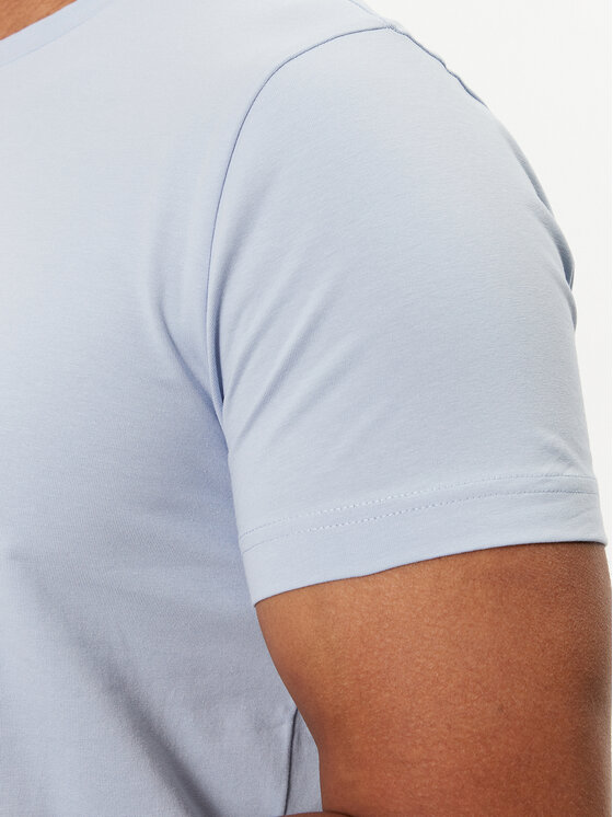 Calvin Klein Calvin Klein T-Shirt K10K112724 Světle modrá Slim Fit