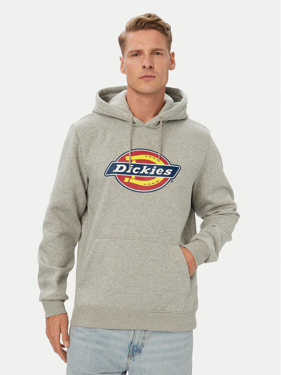 Dickies Dickies Суитшърт Icon Logo DK0A4XCBGYM Сив Regular Fit