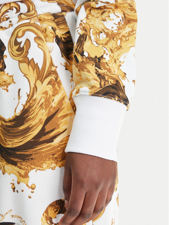 Versace Jeans Couture Versace Jeans Couture Pluus 80HAI313 FS196 Valge Regular Fit