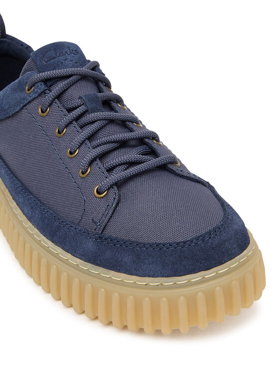 Clarks Clarks Sneakersy Torhill Lace 26186153 Tmavomodrá