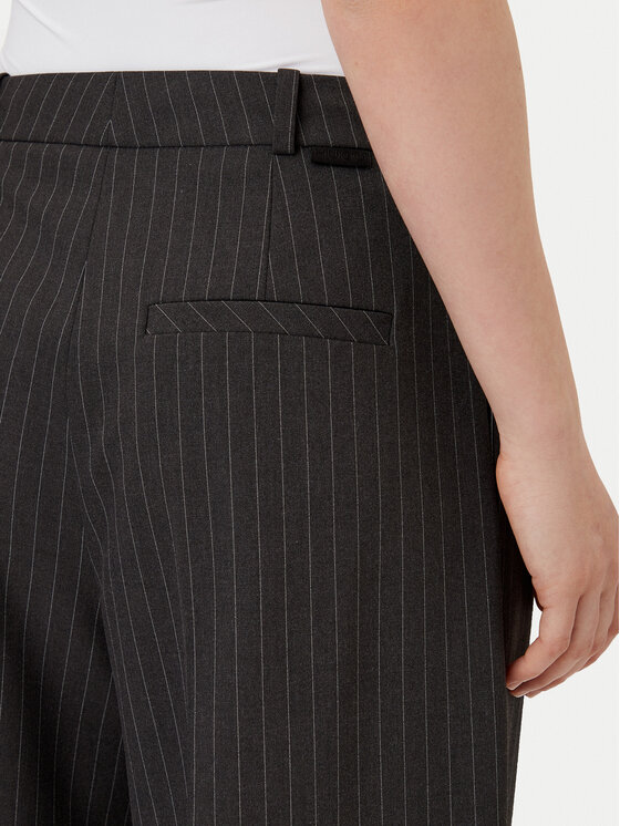HUGO HUGO Spodnie palazzo 50531003 Szary Regular Fit