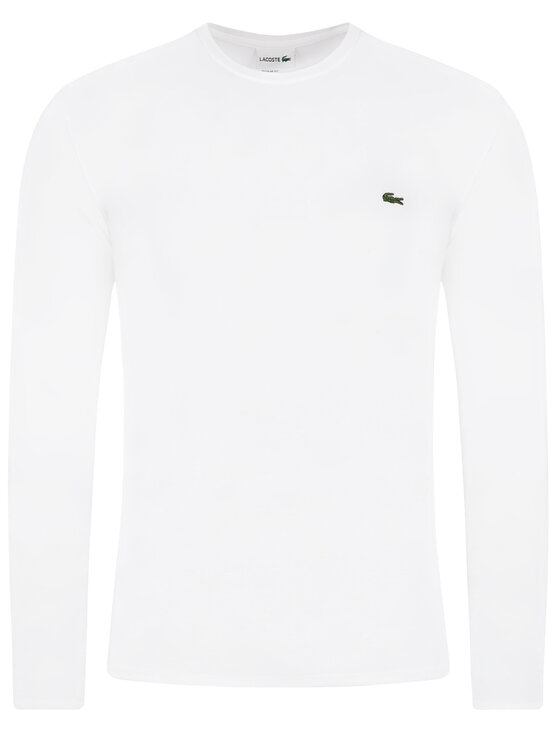 Lacoste Lacoste Majica dugih rukava TH6712 Bijela Regular Fit