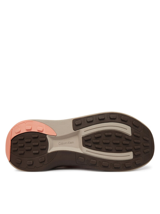 Calvin Klein Calvin Klein Sneakersy Chunky Run Ckstripe Lup Tran Rip HW0HW03005 Różowy
