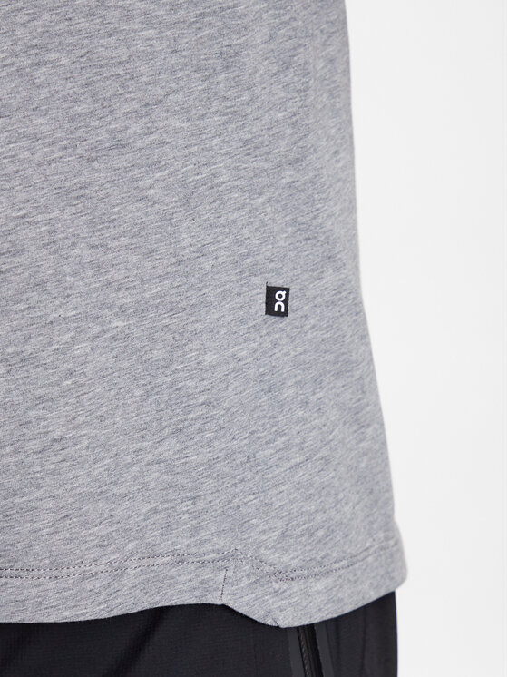On On T-Shirt Active-T M 12201065 Szary Athletic Fit