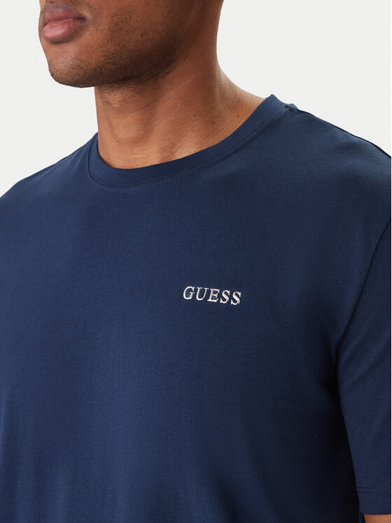 Guess Guess Tričko Z6RI17 I3Z14 Tmavomodrá Regular Fit